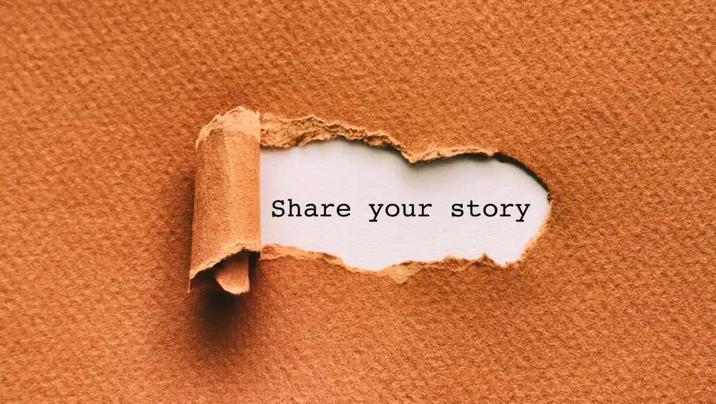 share your story