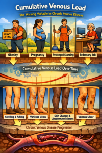 cumulative venous load