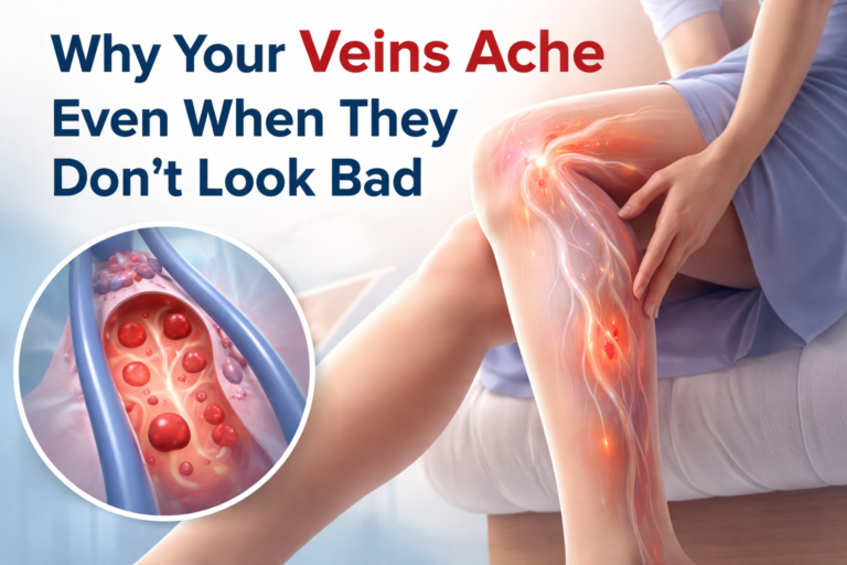 Why Your Veins Ache Even When They Don’t Look Bad