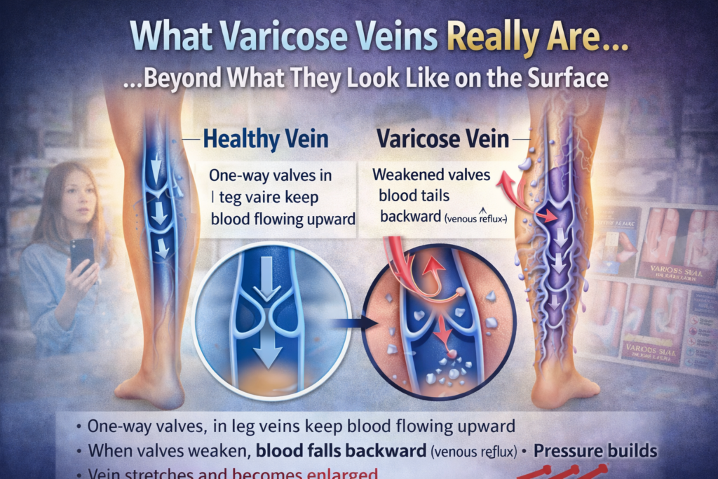 what varicose veins really are