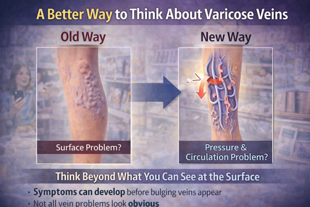 better way to think about varicose veins