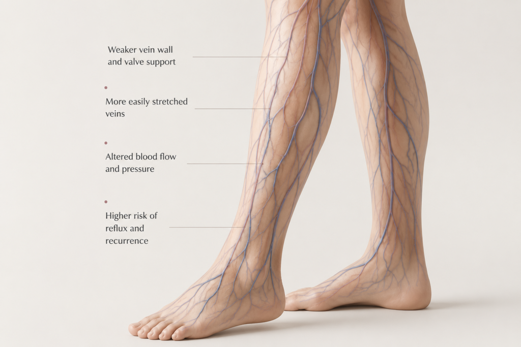 leg veins incomeptence
